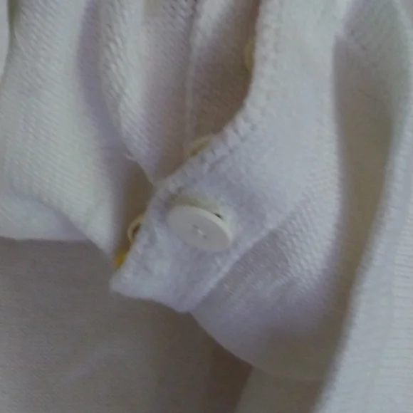 Storybook Knits Summer Shells Cardigan Plus EARRINGS - Picture 7 of 9